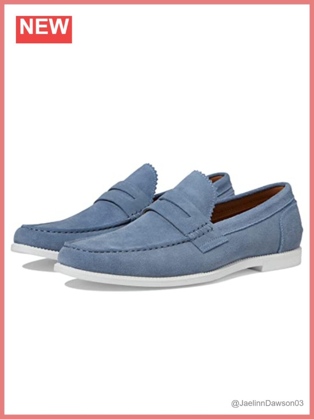 Suede Moc Toe Slip-On Loafers